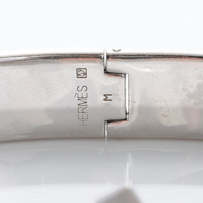 Hermes Enamel Narrow Clic Clac HH Bracelet GM Ardoise 6 of 7