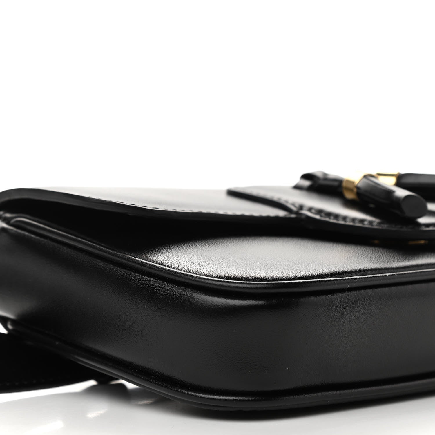 Celine Smooth Calfskin Tassel Belt Bag Black 8 of 11