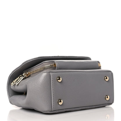Chanel Caviar Quilted Small Business Affinity Flap Grey 4 of 9