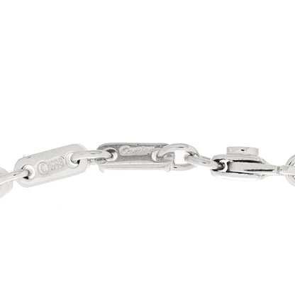 Cartier 18K White Gold 3.5mm Fidelity Link Bracelet 3 of 4