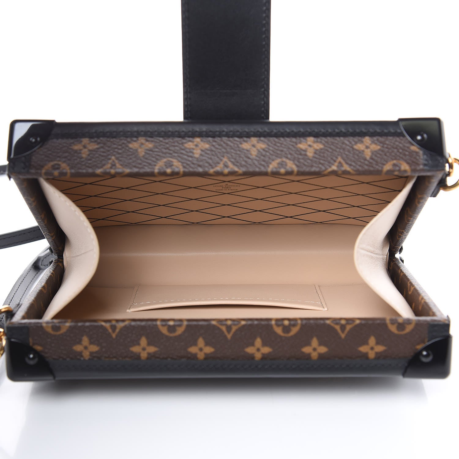 Louis Vuitton Monogram Petite Malle Black 5 of 10