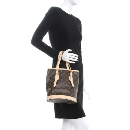 Louis Vuitton Monogram Petit Bucket 23 2 of 7