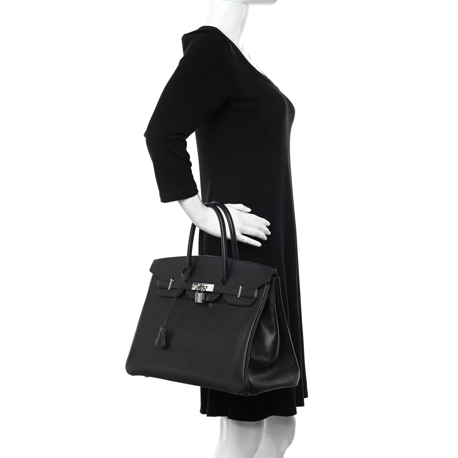 Hermes Ardennes Birkin 35 Black 2 of 16