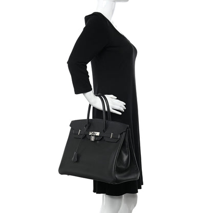 Hermes Ardennes Birkin 35 Black 2 of 16