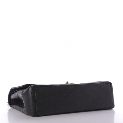 Chanel Caviar Quilted Maxi Double Flap Black 4 of 10
