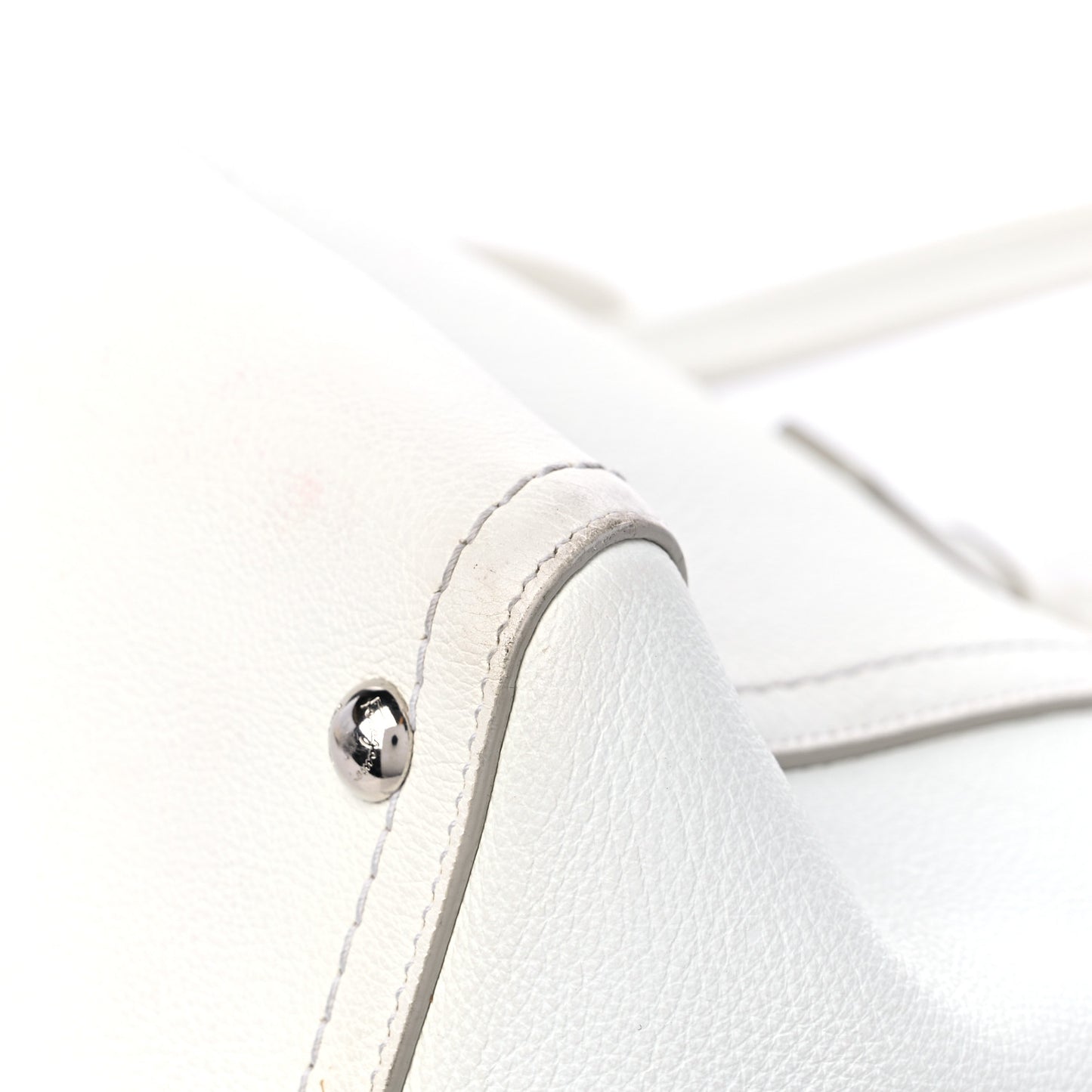 Calfskin Arianna Tote White