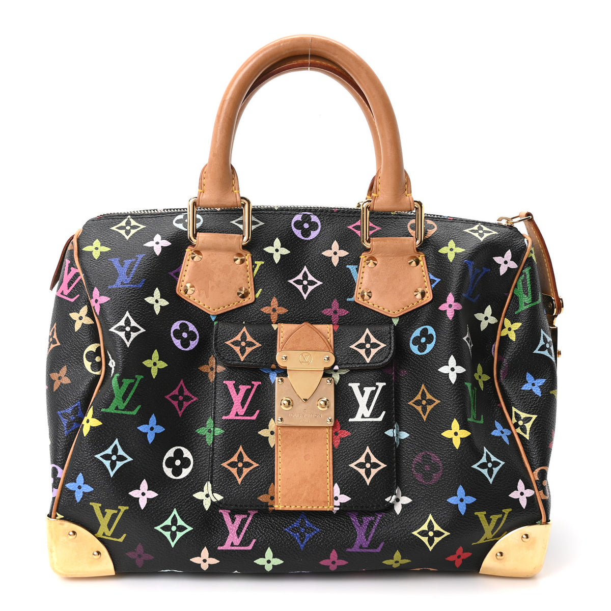Monogram Multicolor Speedy 30 Black