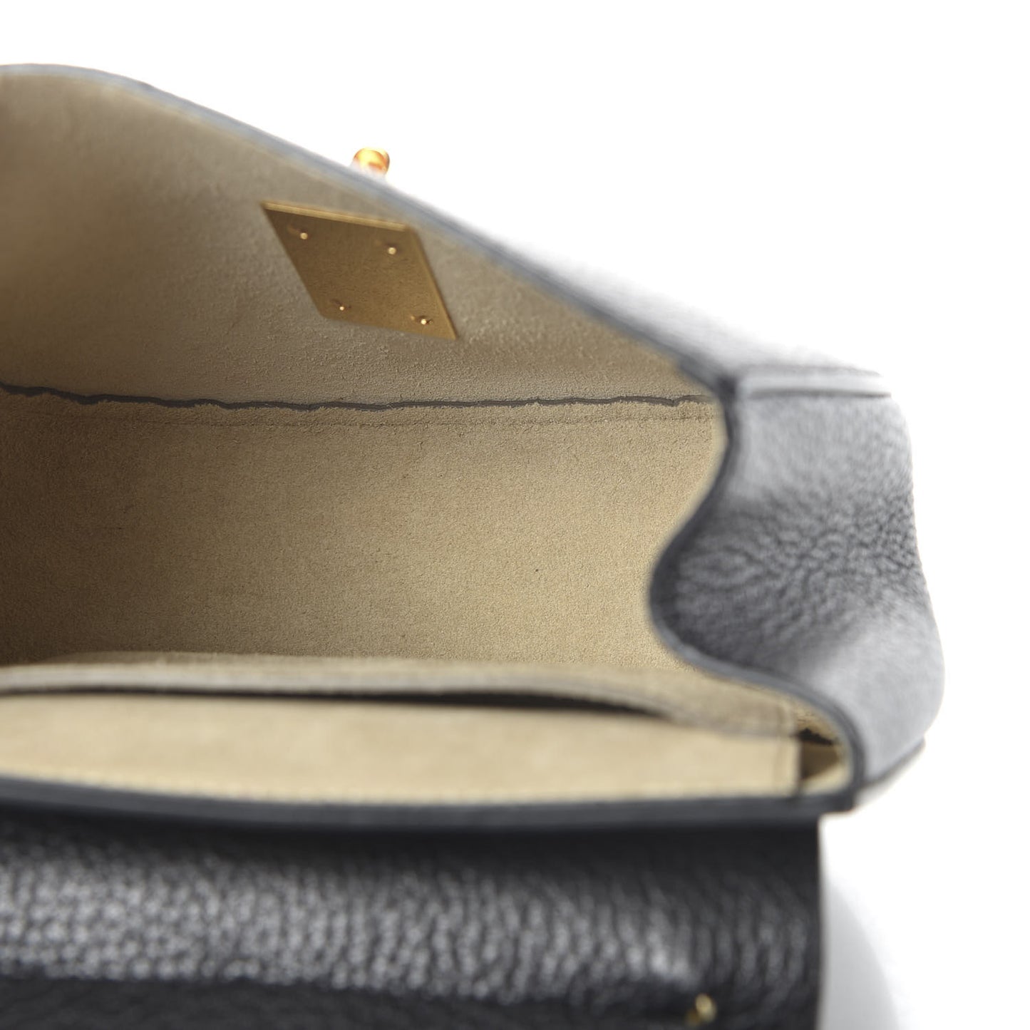 Grained Lambskin Mini Drew Shoulder Bag Black