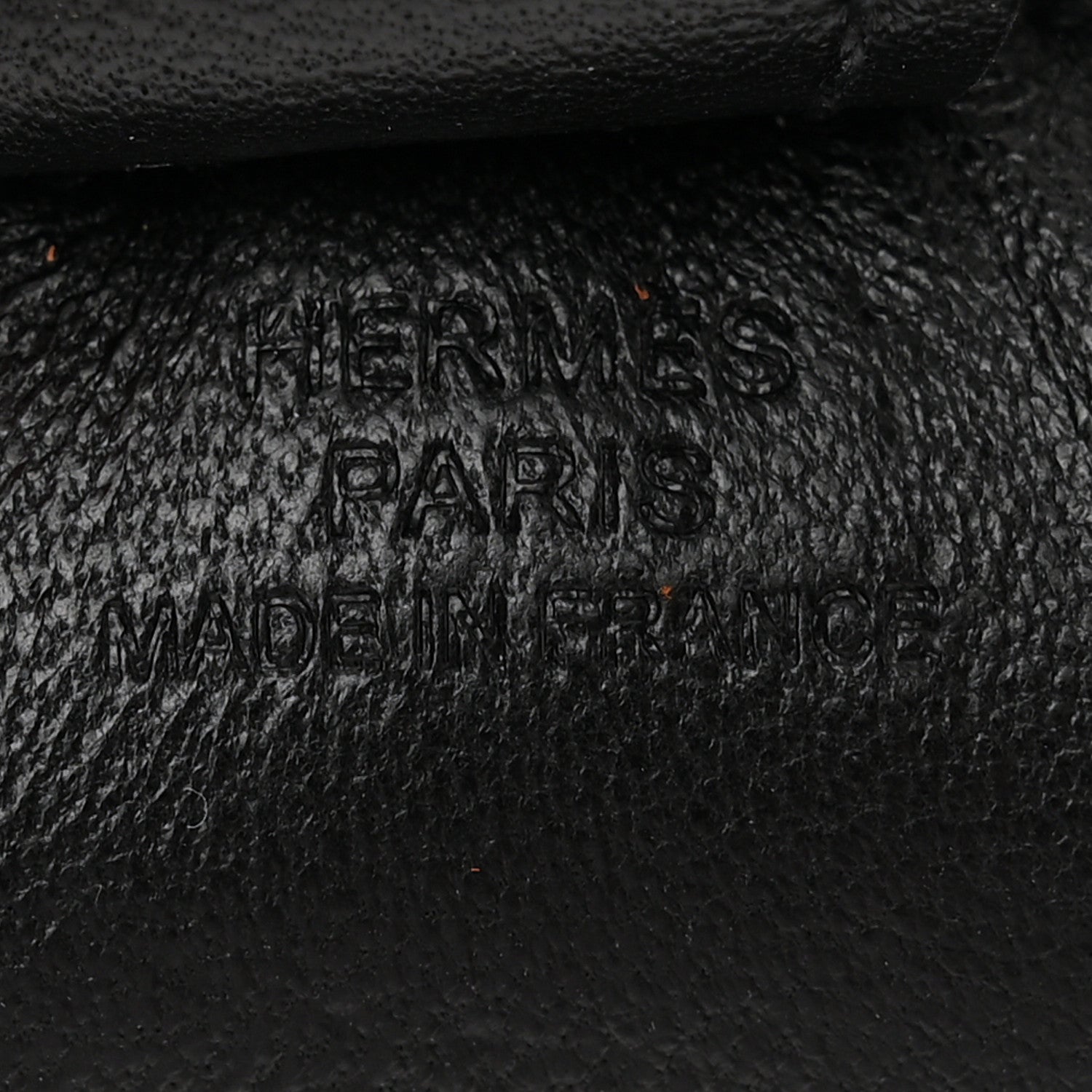 Hermes Milo Lambskin Grigri Rodeo Horse Bag Charm PM So Black 4 of 5