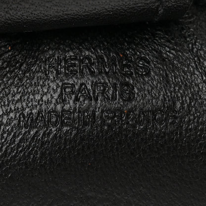 Hermes Milo Lambskin Grigri Rodeo Horse Bag Charm PM So Black 4 of 5