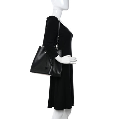 Louis Vuitton Epi NeoNoe MM Black 2 of 10