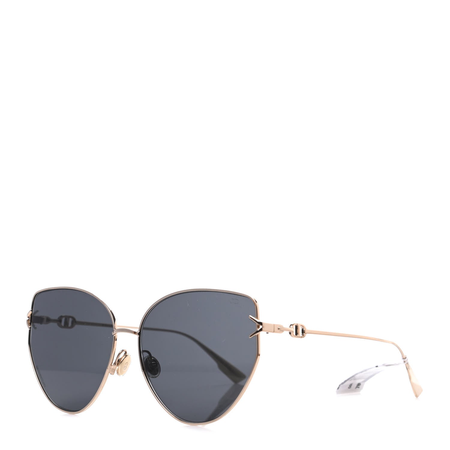 Christian Dior Metal Gipsy1 Sunglasses Gold 1 of 8