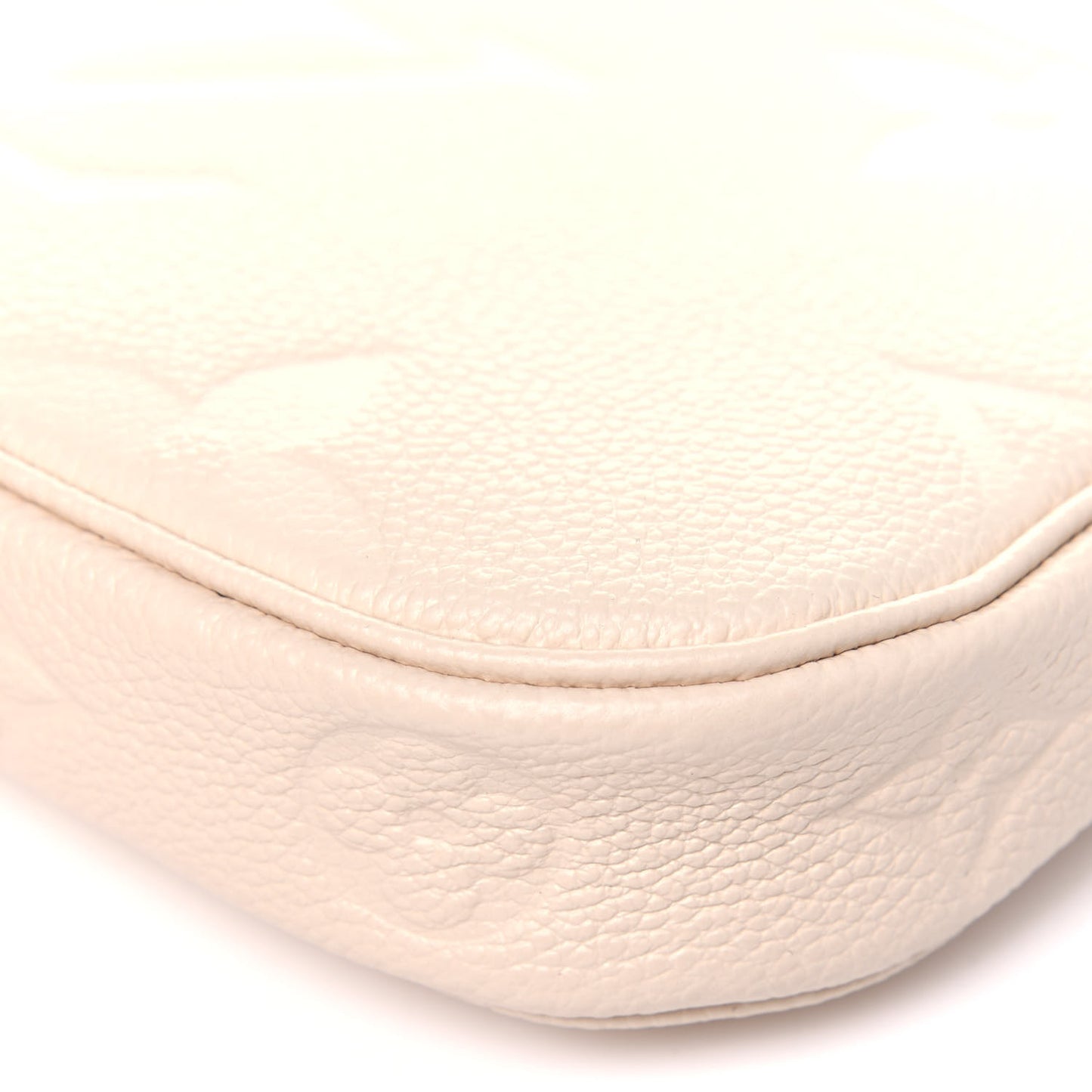 Empreinte Monogram Giant Multi Pochette Accessories Mini Pochette Cream