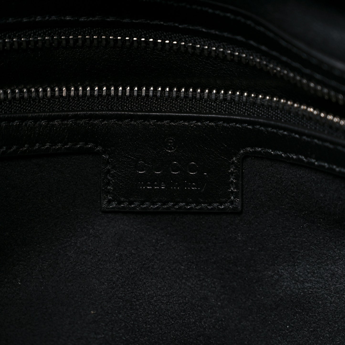 Calfskin Quilted Large Deco Tote Bag Black
