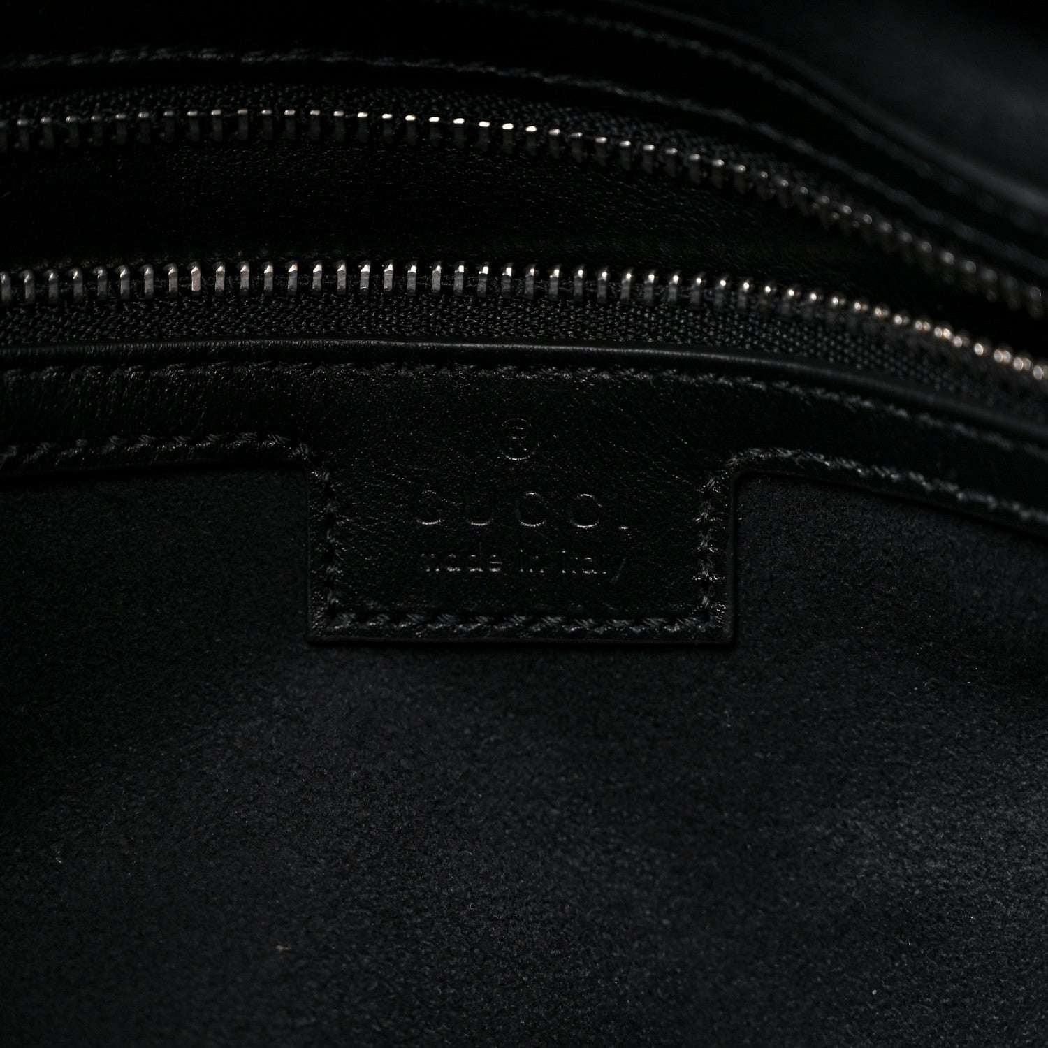 Gucci Calfskin Quilted Large Deco Tote Bag Black 6 of 9