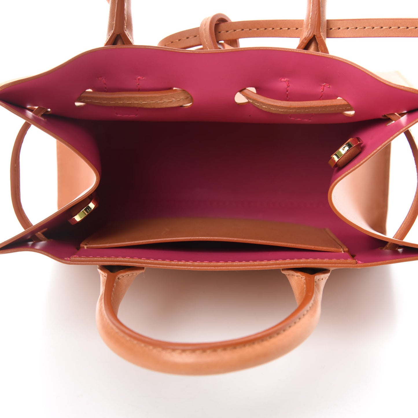Calfskin Mini Mini Sun Bag Cammello Dolly