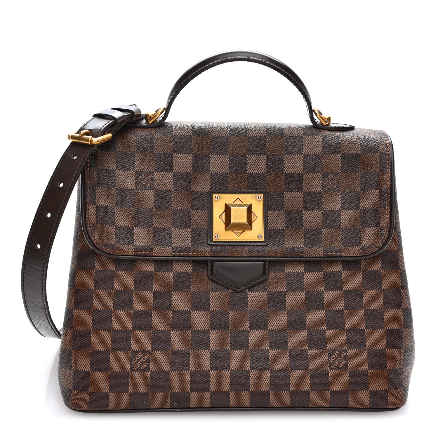 Louis Vuitton Damier Ebene Bergamo MM 1 of 8