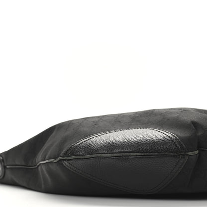 Gucci Nylon Monogram Large Princy Hobo Black 8 of 14