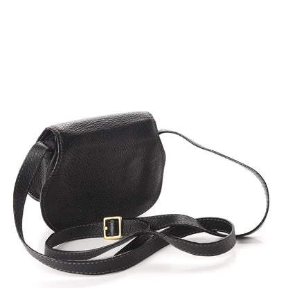 Chloe Calfskin Mini Marcie Round Crossbody Bag Black 3 of 11