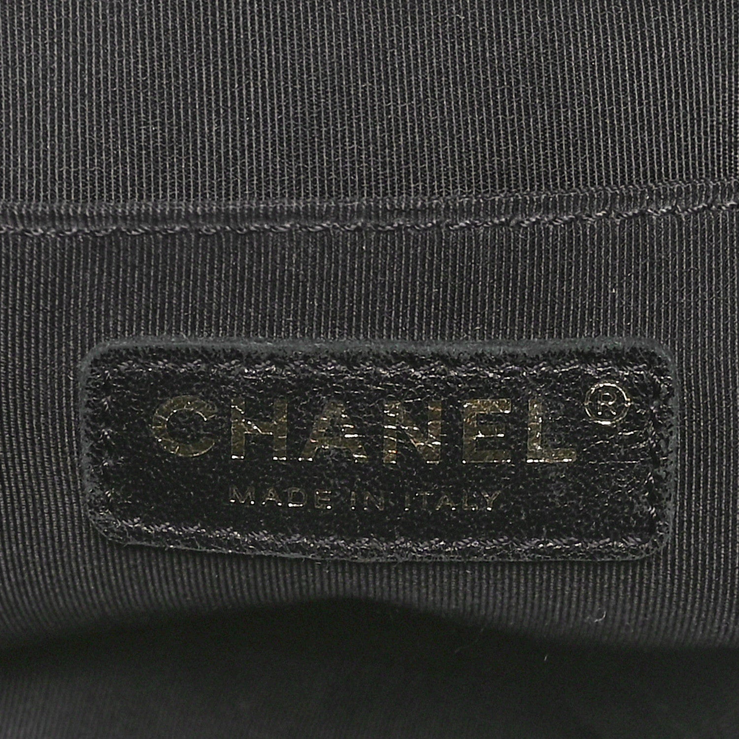 Chanel Lambskin Quilted Studded Quilted Vanity Case With Chain Black 6 of 10
