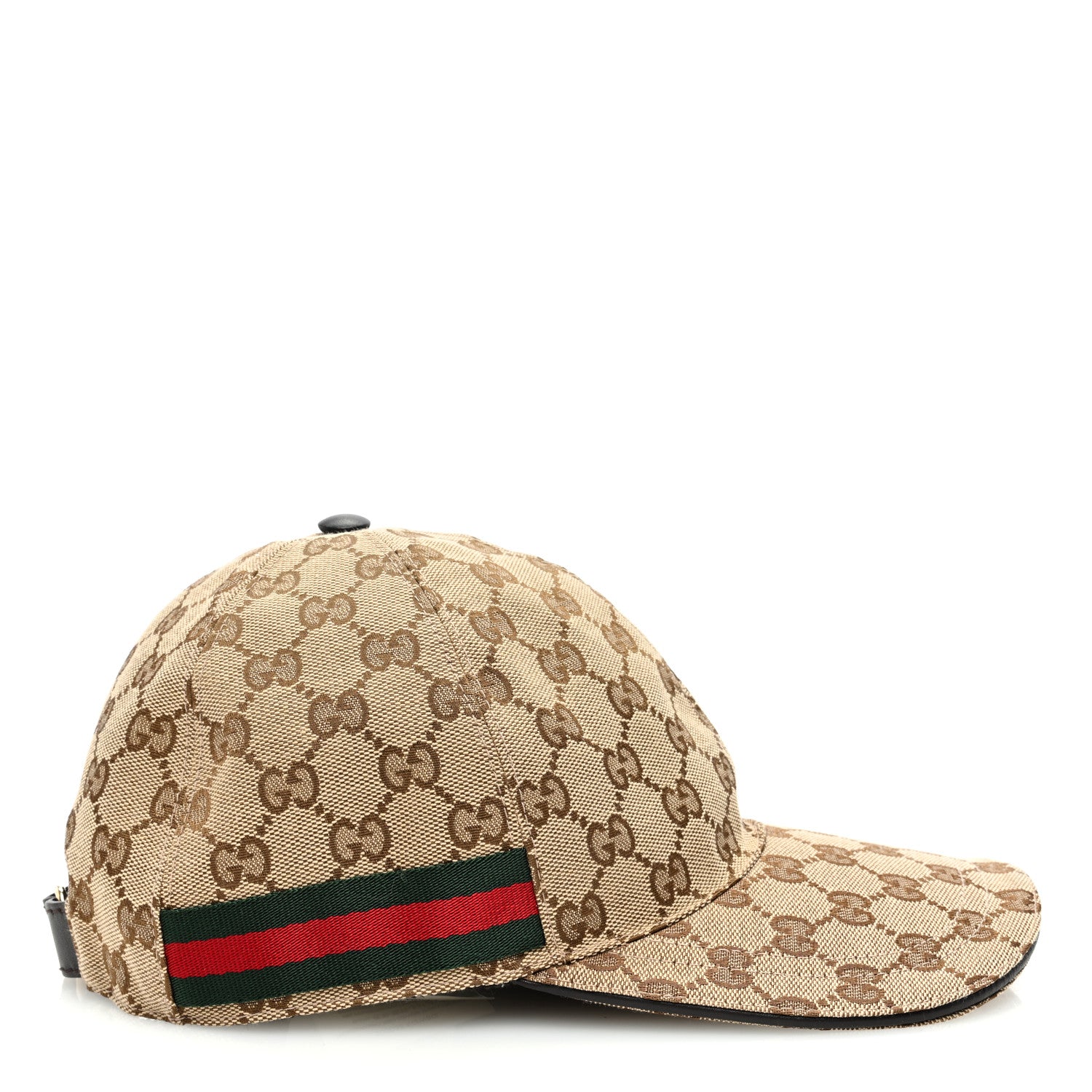 Gucci Monogram Web Baseball Hat XS Beige Cocoa 7 of 8