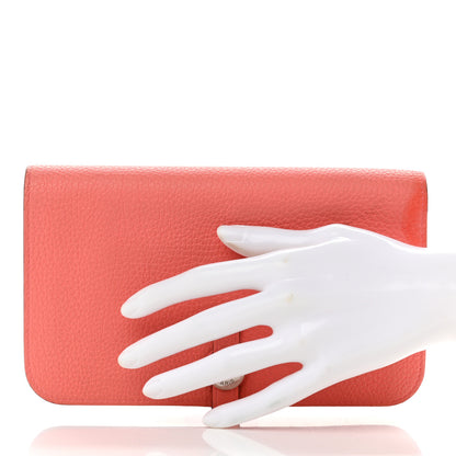 Hermes Togo Dogon Duo Wallet Rose Jaipur 2 of 10