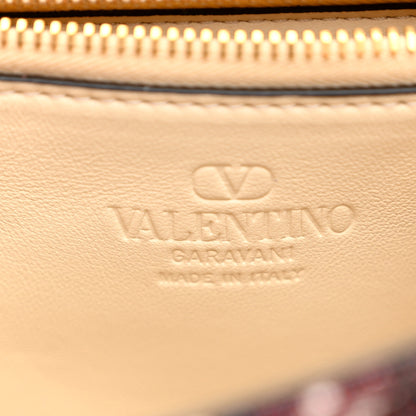 Valentino Garavani Jacquard Floral Small VSling Top Handle Bag White Multicolor 6 of 9