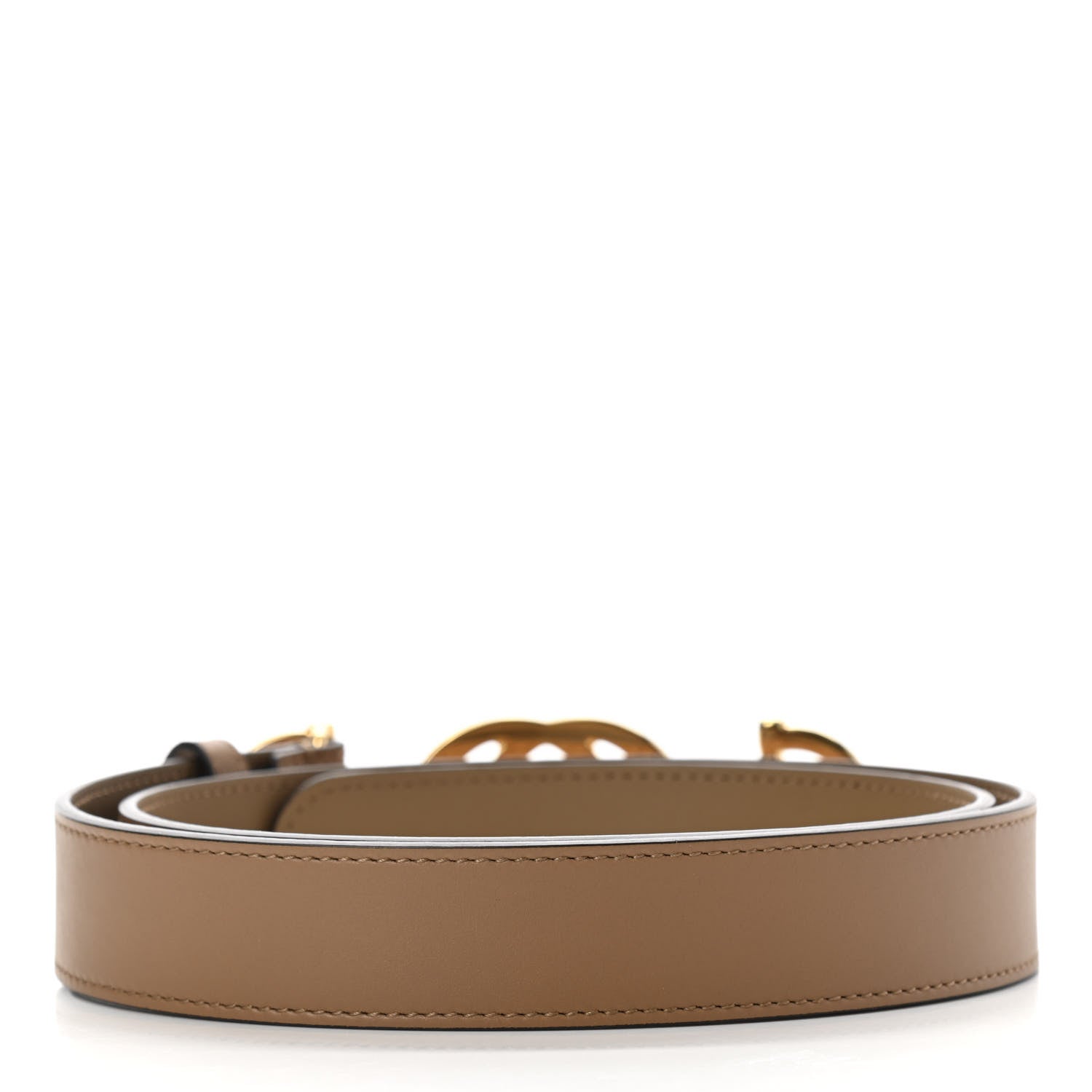 Gucci Calfskin Zumi 30mm Belt 85 34 Friky Taupe 2 of 5