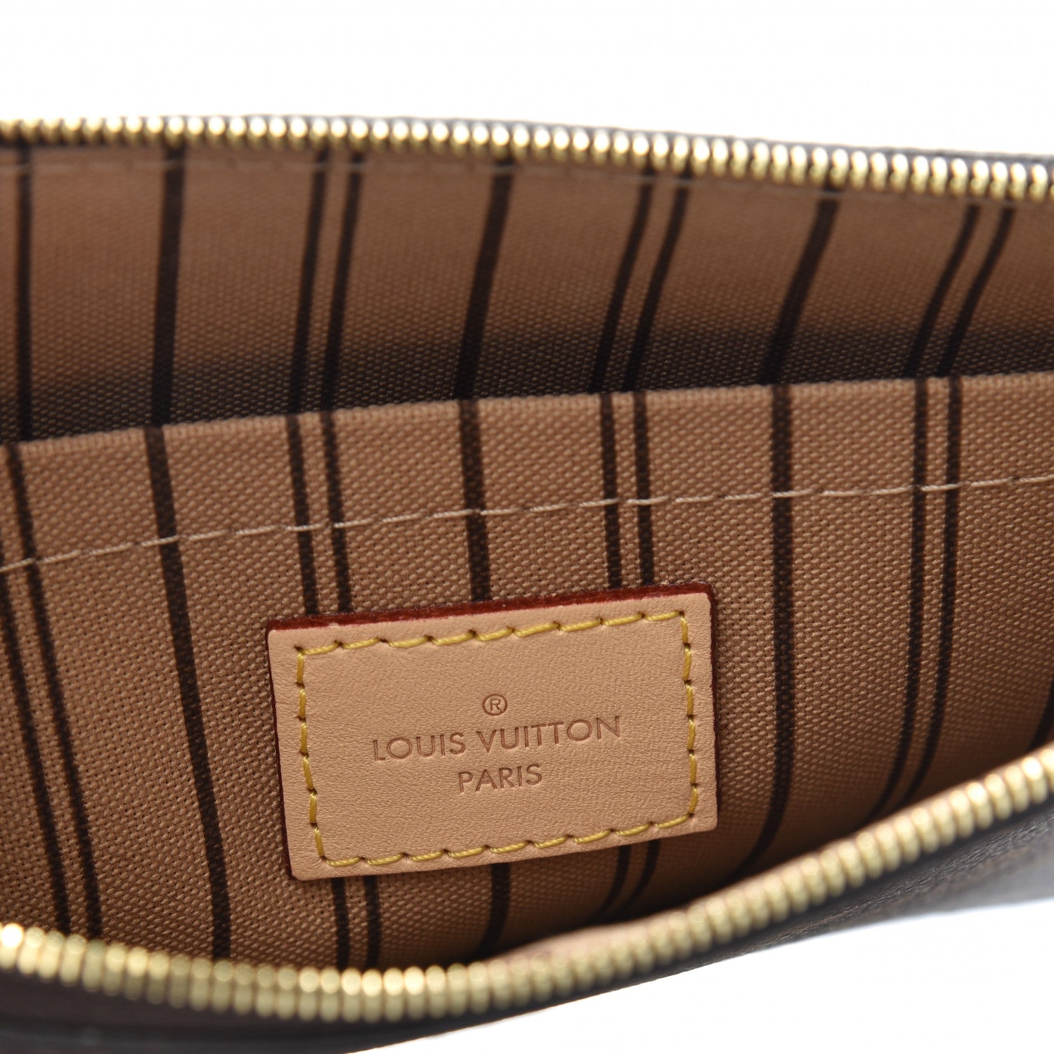 Louis Vuitton Monogram Neverfull MM GM Pochette 6 of 8