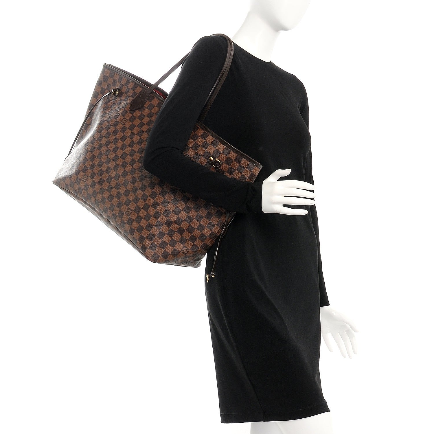 Louis Vuitton Damier Ebene Neverfull GM 2 of 19