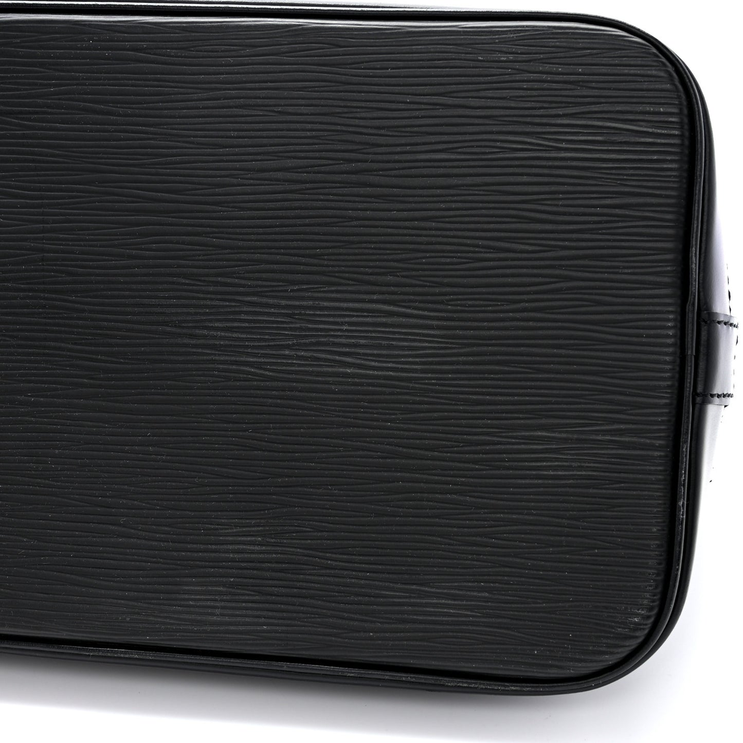 LOUIS VUITTON Epi Alma PM Black