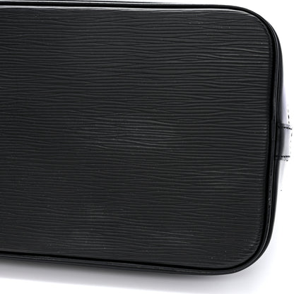 Louis Vuitton LOUIS VUITTON Epi Alma PM Black 12 of 12