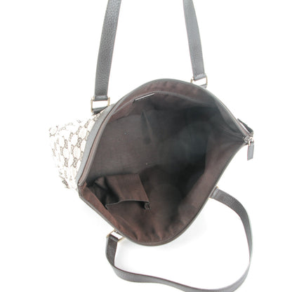 Gucci Monogram Medium Abbey Tote Dark Brown 5 of 7