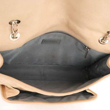 Chanel Caviar French Riviera Large Flap Beige 5 of 7