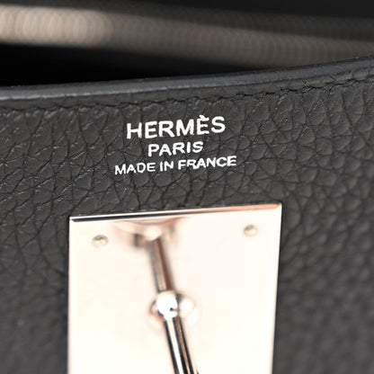 Hermes Togo Kelly Retourne 28 Black 6 of 10