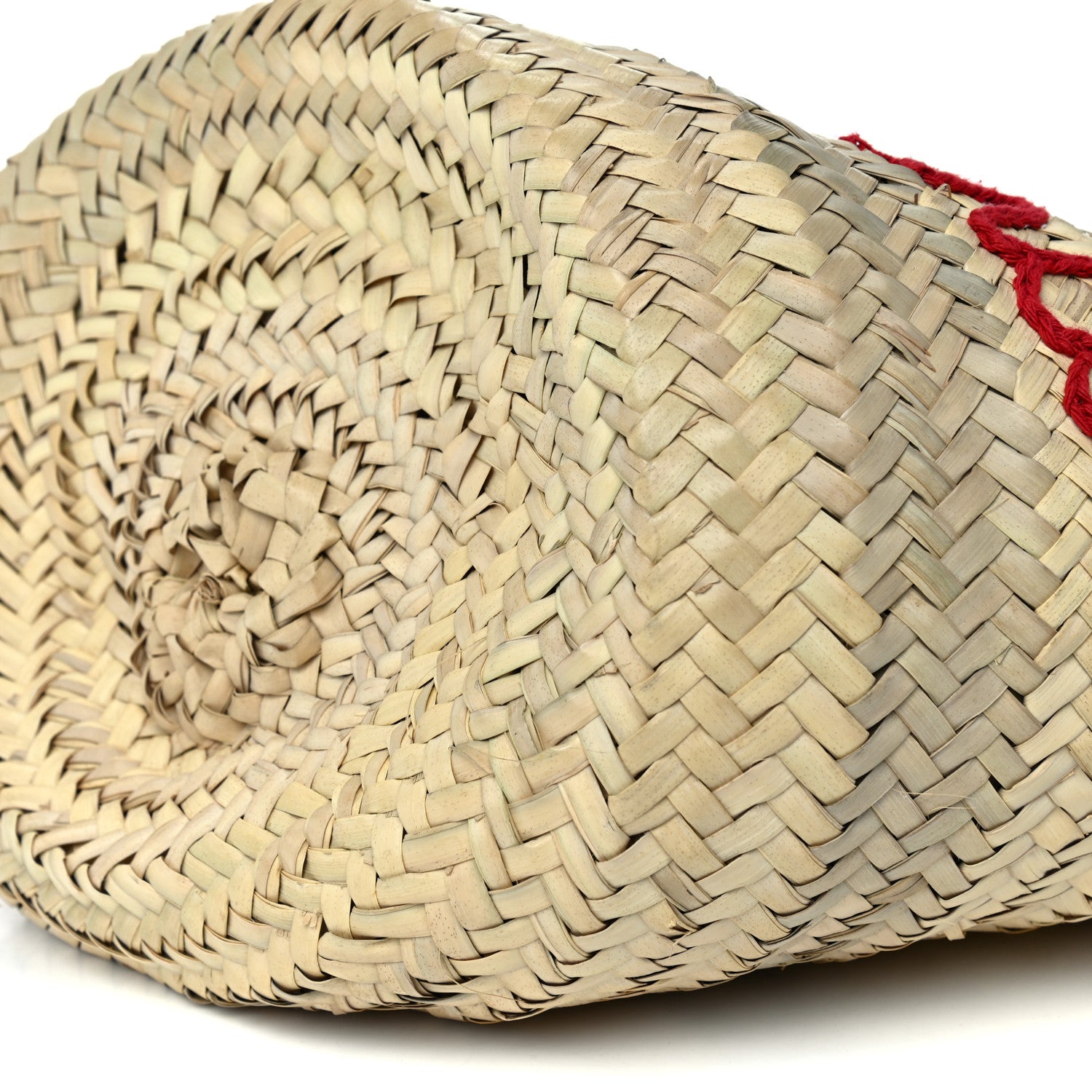Dolce & Gabbana Woven Raffia Lizard Kendra Logo Tote Red Multicolor 9 of 17