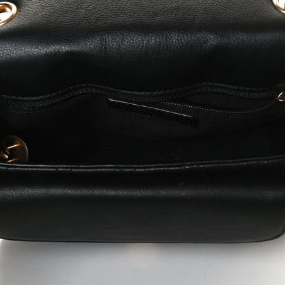 Chanel Grained Calfskin Quilted Messenger Flap Black 5 of 10