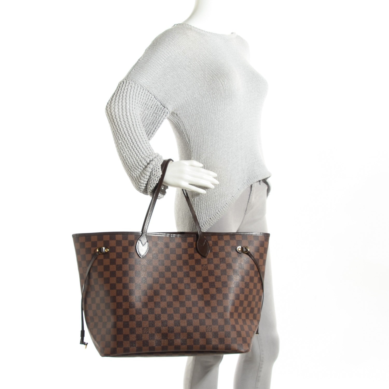Louis Vuitton Damier Ebene Neo Neverfull GM 2 of 8