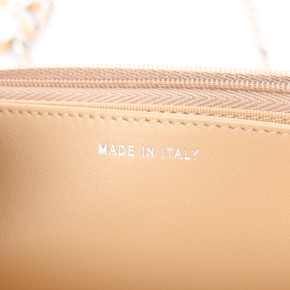 Chanel Caviar Quilted Wallet on Chain WOC Beige 7 of 14