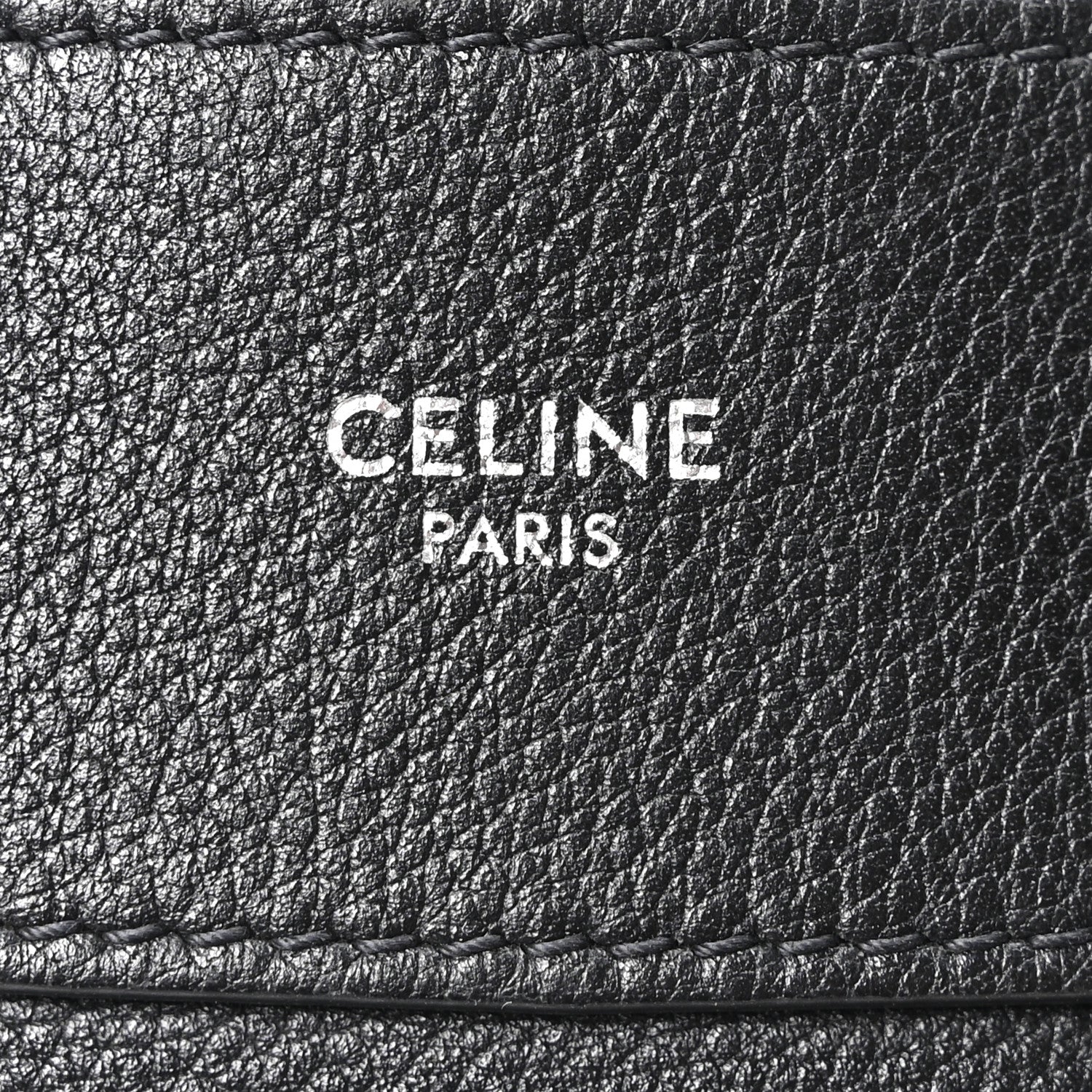 Celine Supple Calfskin Large Romy Shoulder Bag Black 6 of 10