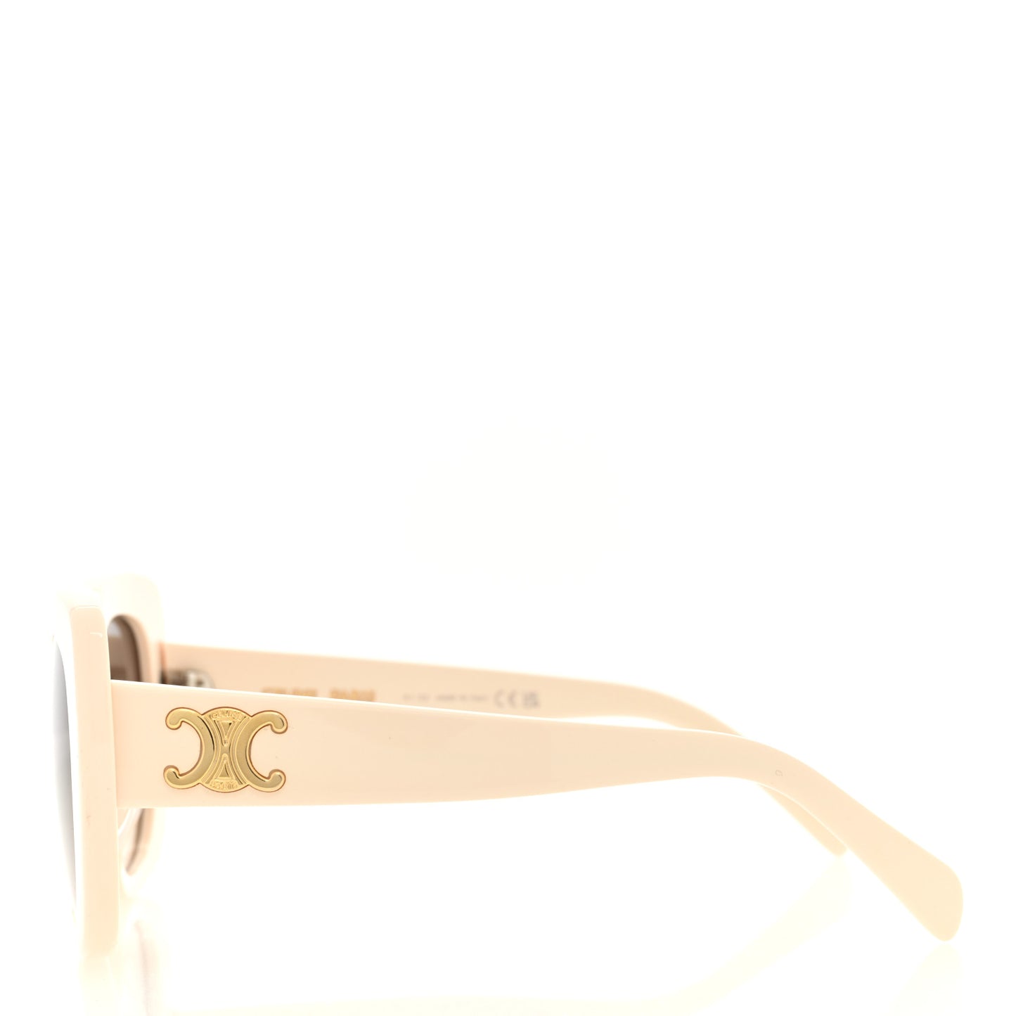 Acetate Triomphe 01 Sunglasses CL 40226U White