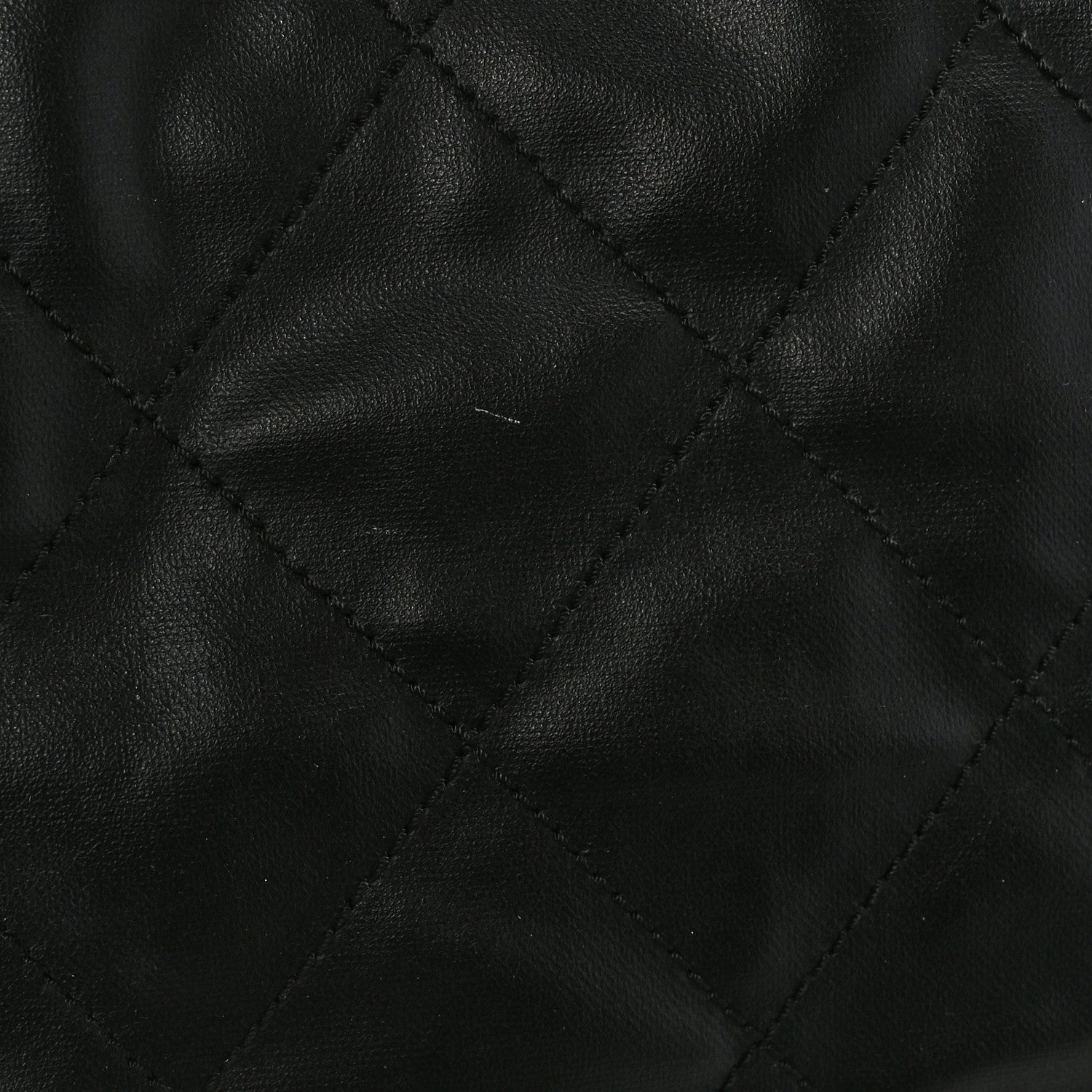 Chanel Coated Canvas Stitched XL Paris Biarritz Tote Black 12 of 15