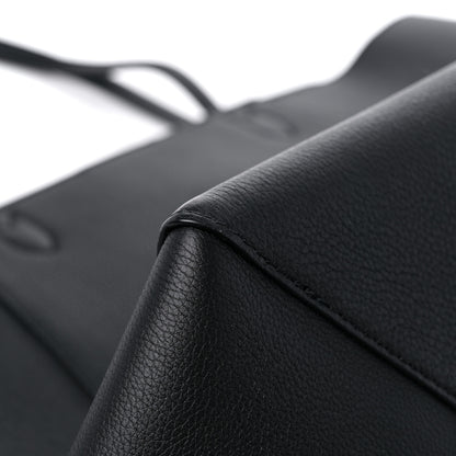 Louis Vuitton Calfskin Lockme Cabas Black 9 of 10