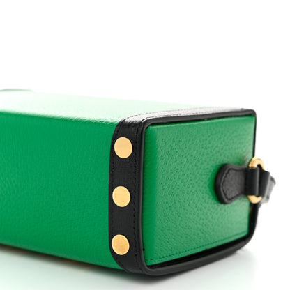 Gucci Grained Calfskin Gucci 100 Mini Bag Green 10 of 11