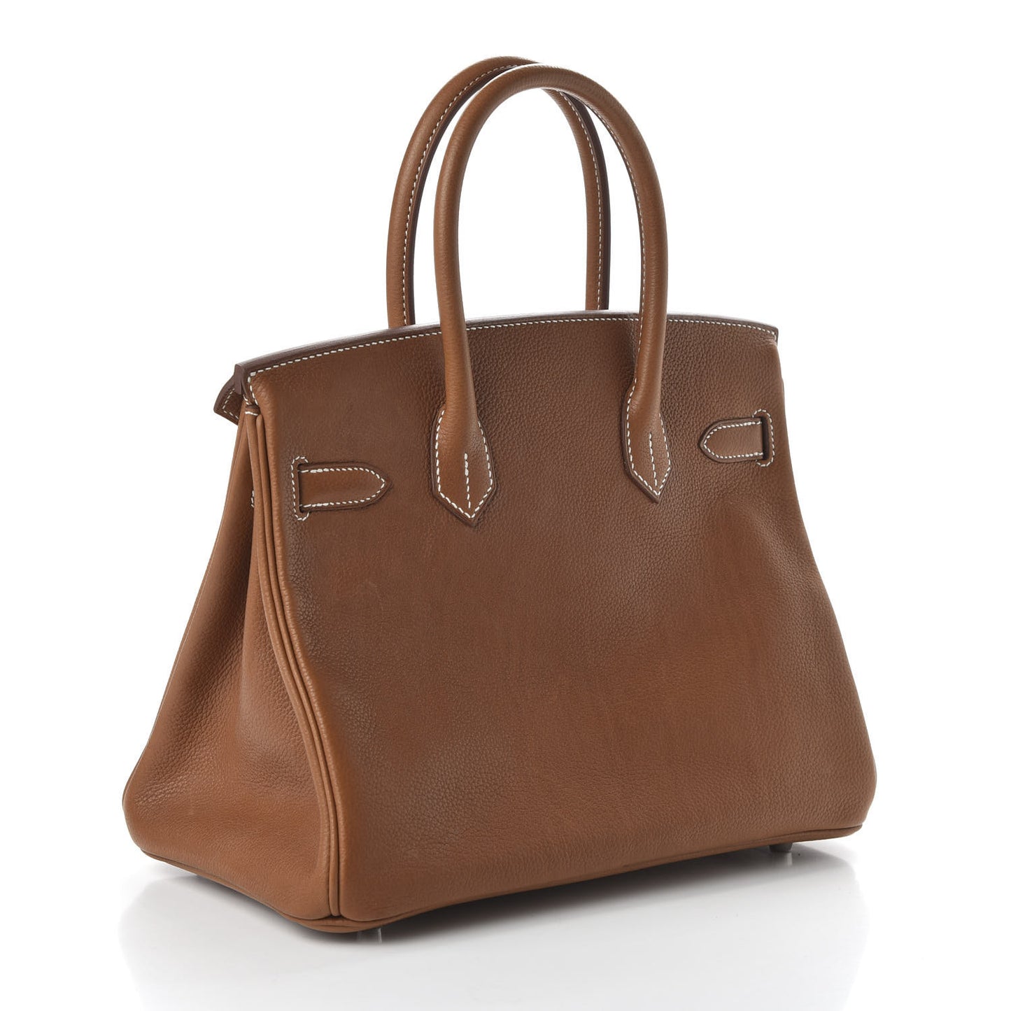 Natural Barenia Faubourg Birkin 30 Fauve