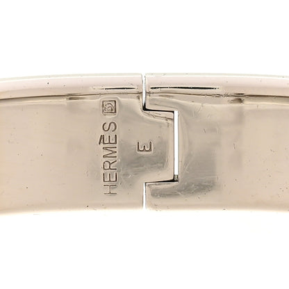 Hermes Enamel Narrow Clic Clac Bracelet GM Black 4 of 4