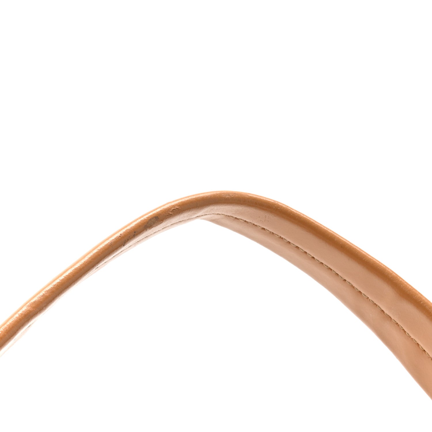Mansur Gavriel Polished Calfskin Small Soft Candy Shoulder Bag Caramel 13 of 15