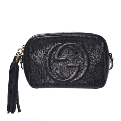 Gucci Pebbled Calfskin Small Soho Disco Bag Black 1 of 8