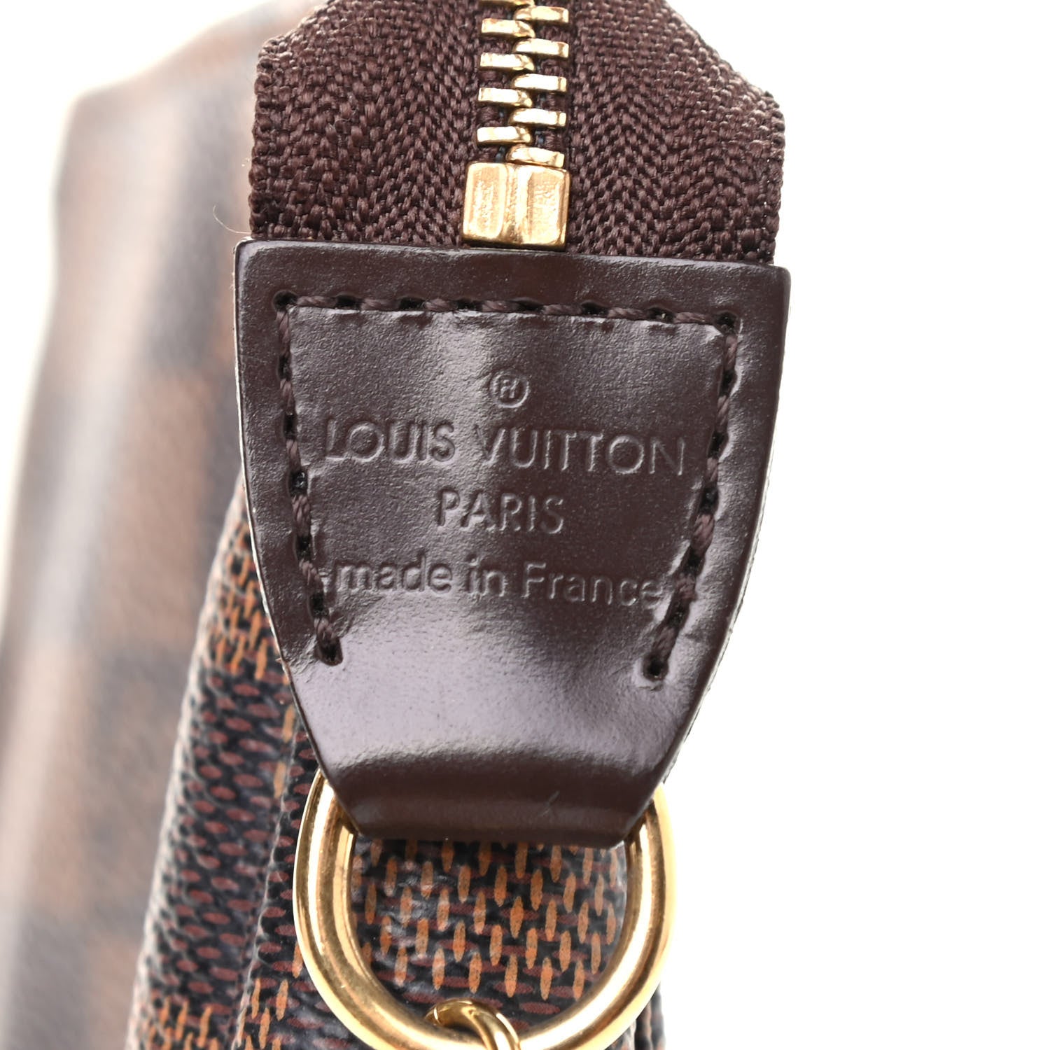 Louis Vuitton Damier Ebene Mini Pochette Accessories 6 of 7