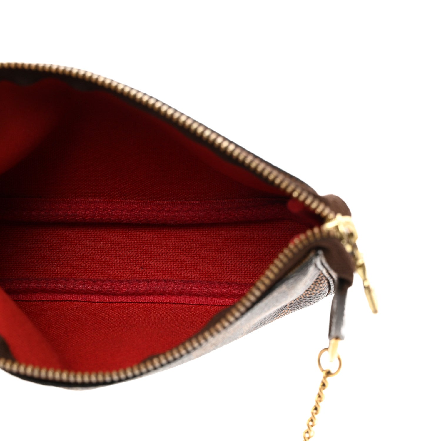 Louis Vuitton Damier Ebene Mini Pochette Accessories 5 of 8